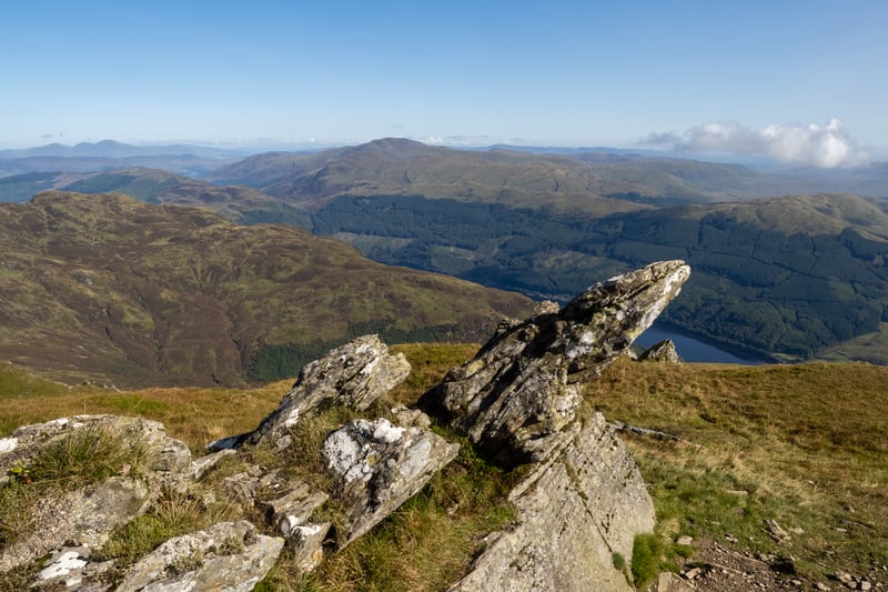 Scenic view of Ben Ledi in Scotland