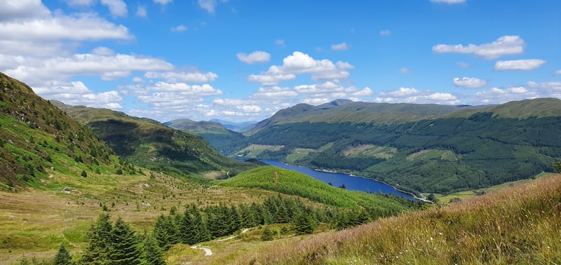 Scenic view of Ben Ledi in Scotland