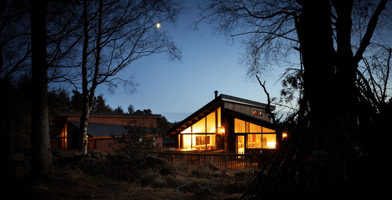 Night sky at Forest Holidays, Keldy in Yorkshire