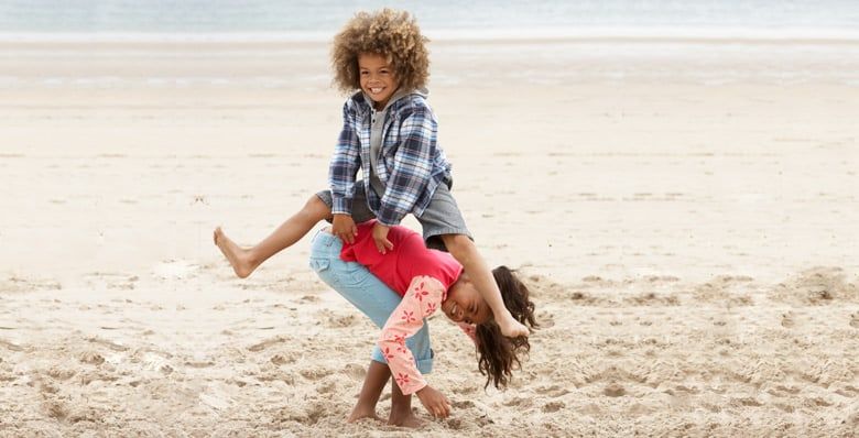 Children playing Leap Frog