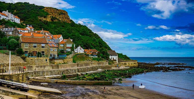 Runswick bay, North Yorkshire coast