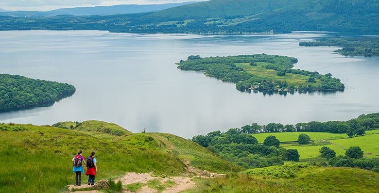 The walk is worth it for these views of Loch Lomond