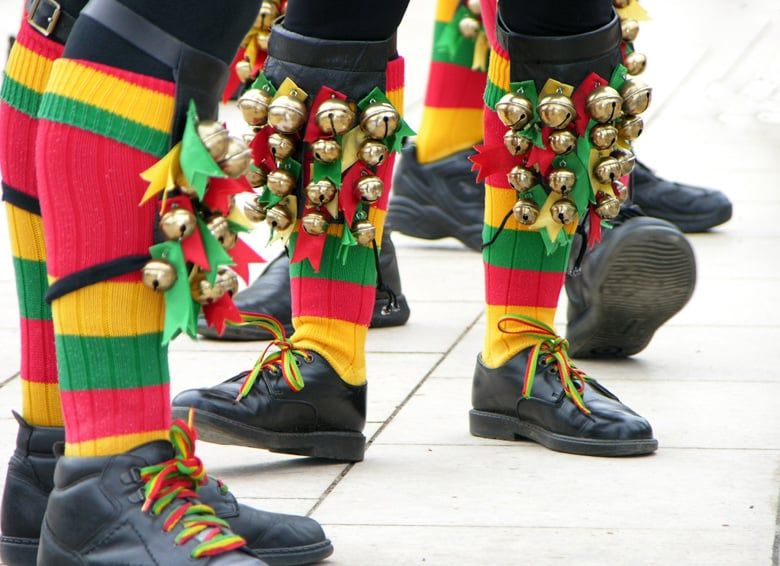 Morris dancers outfit