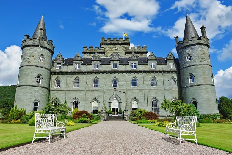 Iveraray Castlem Scotland