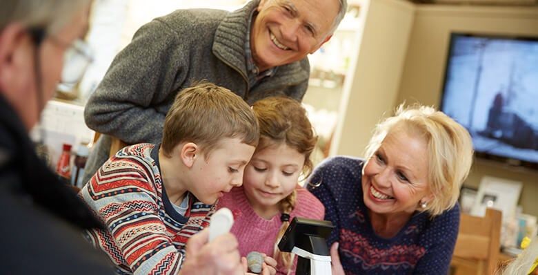 Family in the Forest Retreat at Forest Holidays