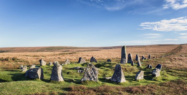 Dartmoor stone circles 