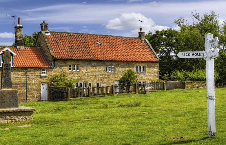 Stone cottage at Goathland
