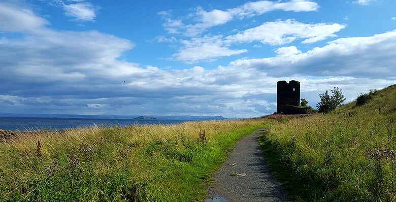View of Fife coastal path