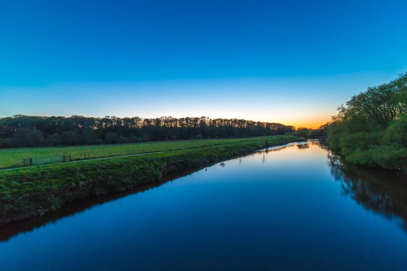 River Weaver in Cheshire