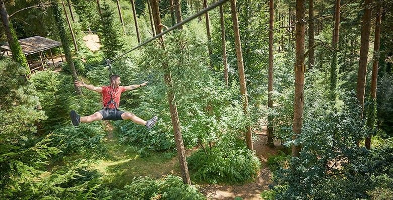 Zipwire at Go Ape