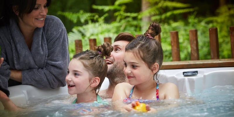 Hot tub holidays for familys at Beddgelert, Snowdonia, Forest Holidays